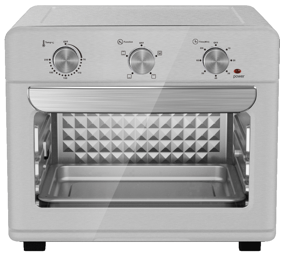 Haihua In Acciaio Inox Manopola Controllo 25L Air Fryer Forno Della Cucina Domestica Convezione Tostapane Forno Elettrico Produttore Forni 